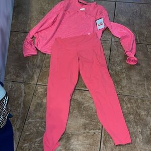 Nike Training Peach Two PieceSet